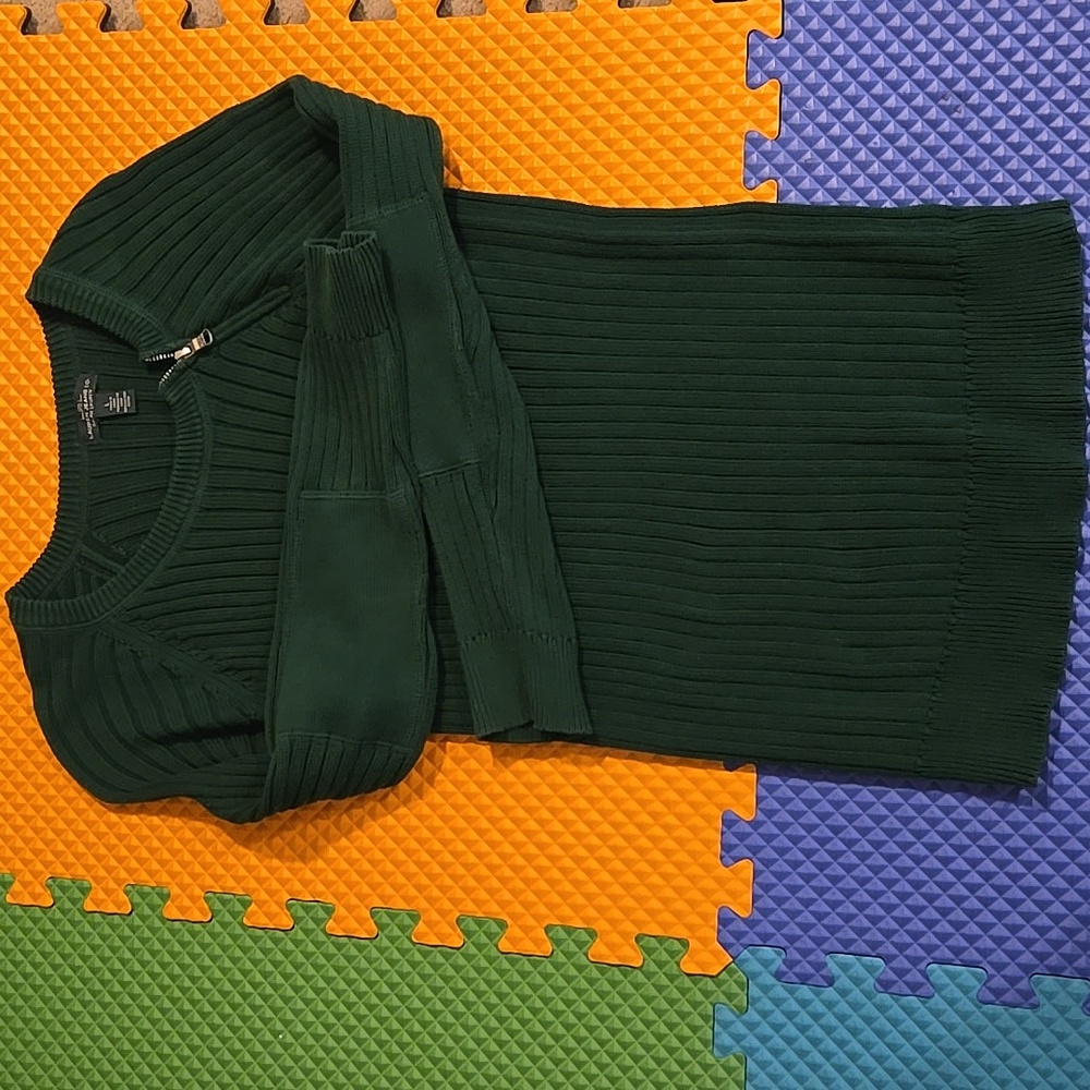 Ralph Lauren green cotton sweater